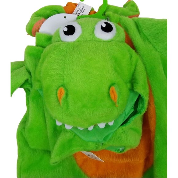 Infant 6 to 12 Months Baby T-Rex Dinosaur Complete 4-Piece Halloween Costume - Picture 2 of 10